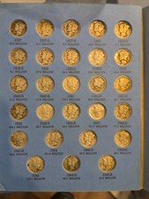 Roll of 50 - $5 Face Value 90% Silver You Get Mercury And 23 other merc/Ros 666