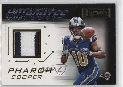 2016 Panini Playbook Hot Routes Prime /50 Pharoh Cooper #11 Rookie RC 6h5