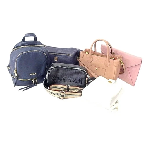 CLENAH etc Lot de 6 pièces sac 2 voies bandoulière sac à dos pochette pochette pochette occasion 1