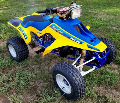 SUZUKI LT500R QUAD RACER, 500 QUADZILLA YELLOW FRONT FENDERS 1987