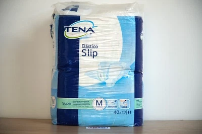Paquete sellado de 40 Tena Slip Original Super Medium (plástico) - ABDL/Diaper lover - Imagen 1 de 4