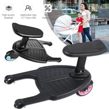 Buggy Board mit Abnehmbaren Sitz Trittbrett Mitfahrbrett Universal Kiddy Board