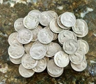 Buffalo Nickels Full Date 5 Cent US Coins One Roll of 1935’s Lot 1.