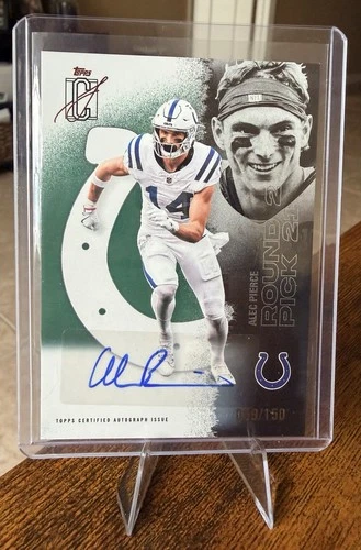 2025 Topps Signature Alec Pierce Veteran Class Autographs (RAW)