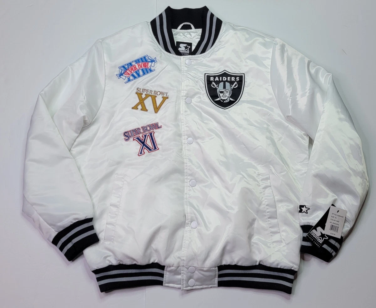 Preços baixos em Starter Los Angeles Raiders jaquetas fãs de