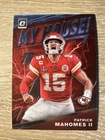 2020 Panini Donruss Optic - PATRICK MAHOMES II - My House Insert - KC Chiefs