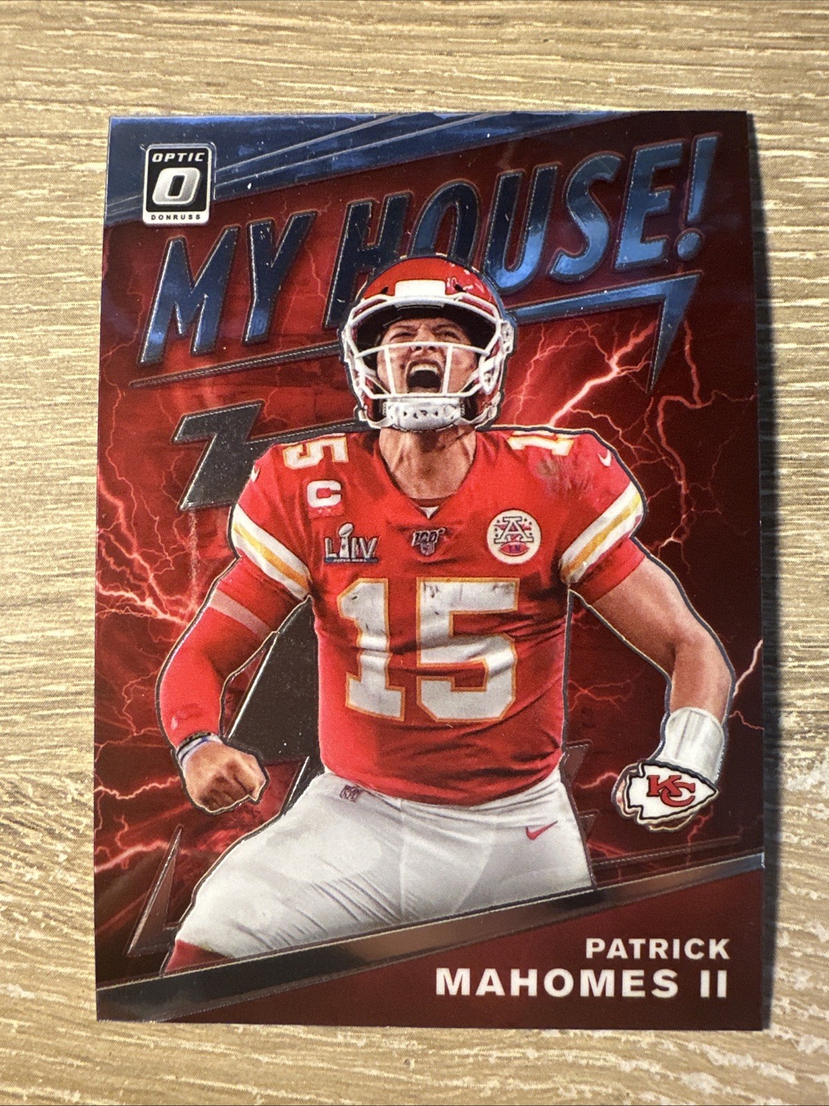 2020 Panini Donruss Optic - PATRICK MAHOMES II - My House Insert - KC Chiefs