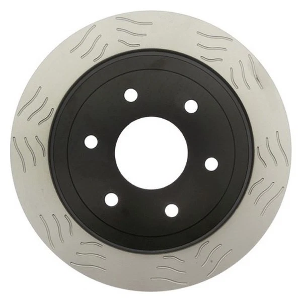 For Nissan TITAN XD 23-24 Brake Rotor Specialty Street Performance Slotted Foto 3 de 4