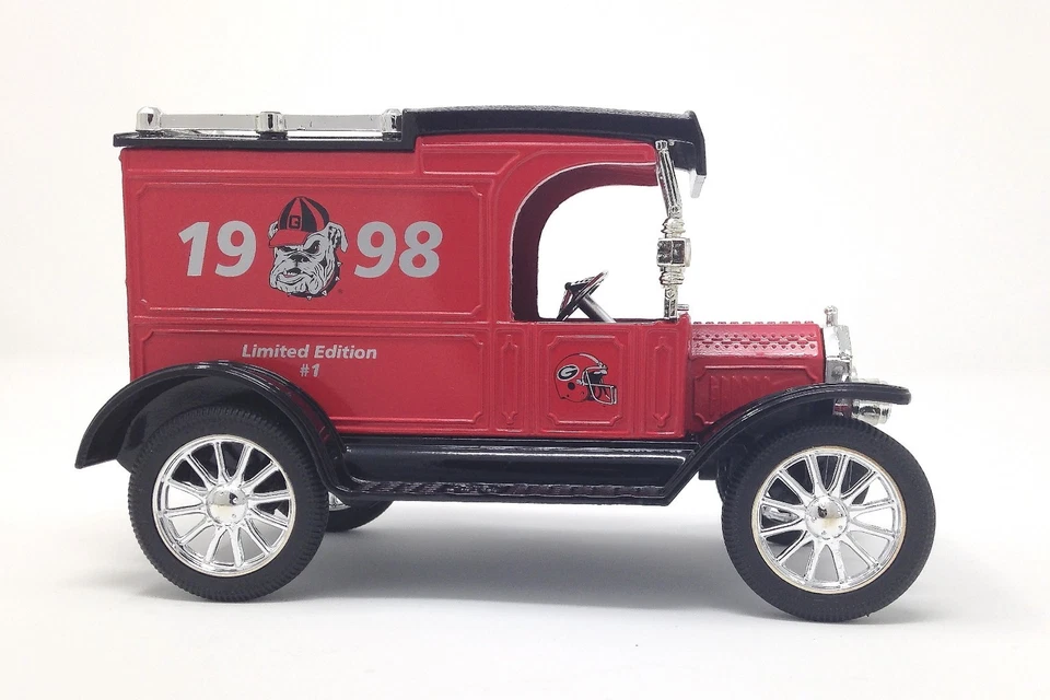 Georgia Bulldogs Fútbol EDICIÓN LIMITADA Ertl DIECAST Banco Foto 4 de 4
