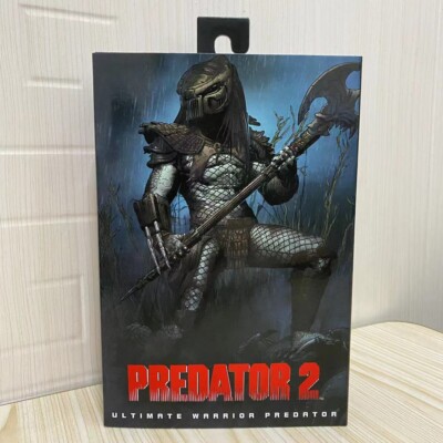 NECA Predator 2 Ultimate Warrior Predator 8'' Hunter Action Figure Collec. Model