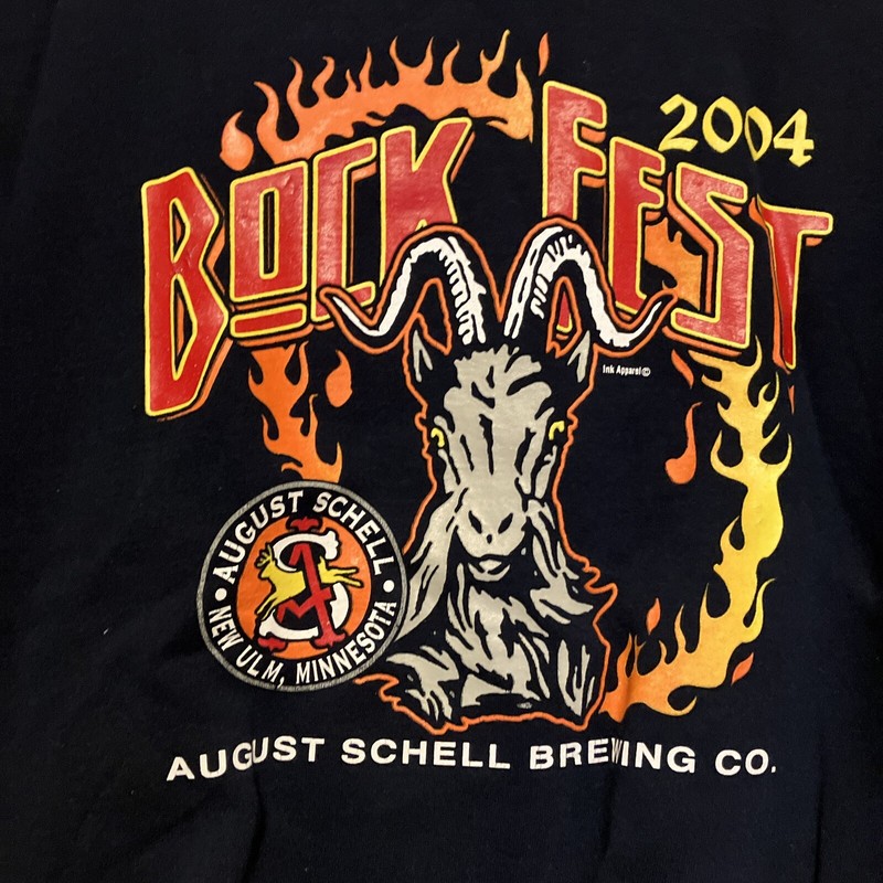 August Schell’s Brewing Co. 2004 Bock Fest Sweatshirt Size Large
