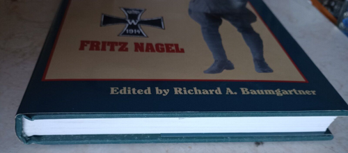 1995 FRITZ WORLD WAR I WWI MEMOIR FRITZ NAGEL HC/HARDCOVE/DJ BOOK - Picture 2 of 8