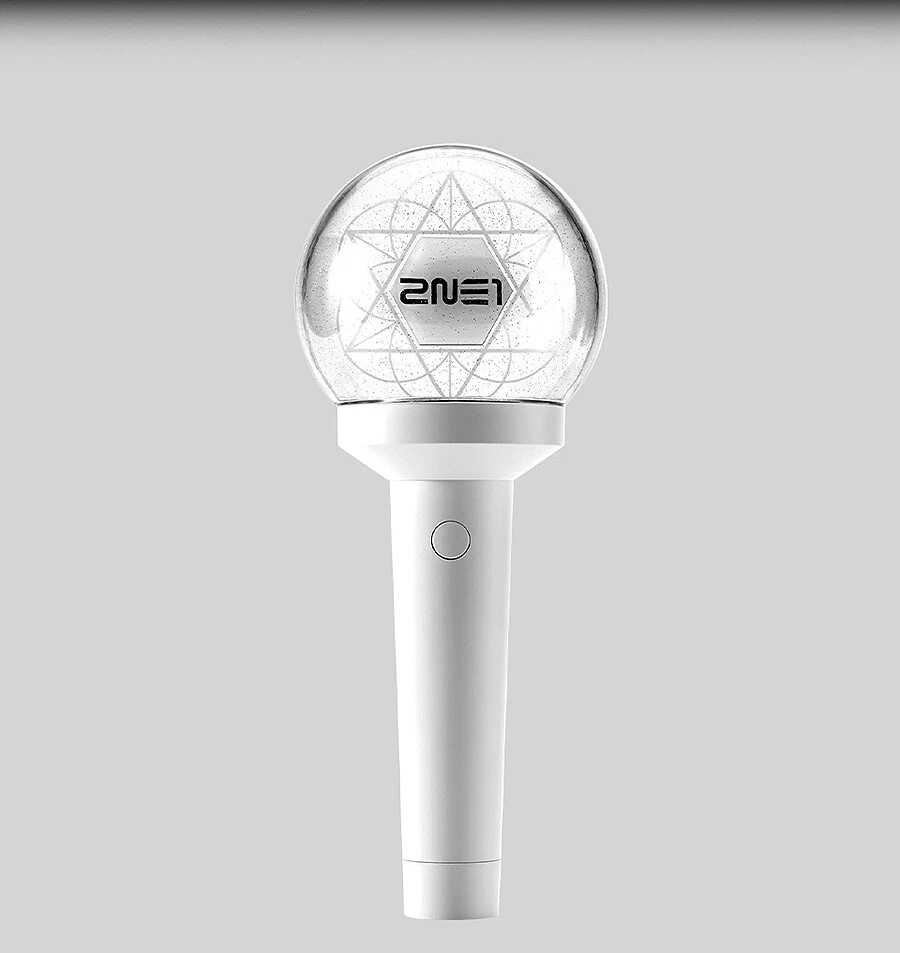 2NE1 OFFICIAL LIGHT STICK with Strap,2 Sticker Tracking Code FANLIGHT MD GOODS - Bild 3 von 4