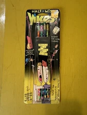 Vintage  Yikes!  Half Wits No 2 Pencils - NOS Open Package Unused (Berol USA)