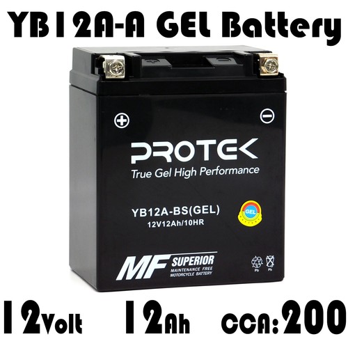 YB12A-A/B BATTERIA BOSCH GEL KAWASAKI ZX 600 GPZ 600R 600 1988 YB12A-A/B FA115 0 - Foto 4