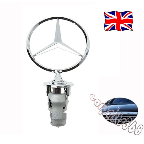 NEW FOR MERCEDES BENZ W123 W126 W124 300D STAR BONNET BADGE EMBLEM ##03 - Picture 3 of 3