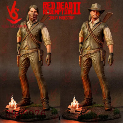 John Marston RDR2 3D Printing Figure Unpainted Model Sculpture GK Blank Kit New