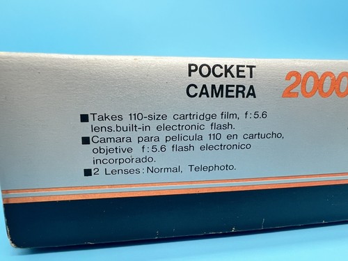 Very RARE (1983) Vintage MENUDO 110 Film Pocket Camera 2000T (New) - Picture 24 of 24