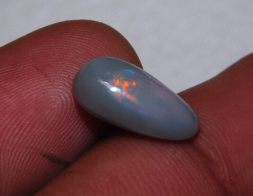 Cabujón de piedras preciosas naturales de ópalo negro australiano AA+ 2,75 quilates - Imagen 4 de 6