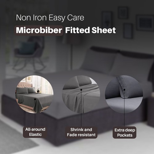 Sábana bajera 30cm/40cm extra profunda individual doble king todos los tamaños - Imagen 8 de 44