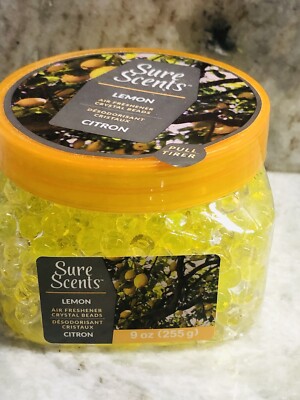 Ship N 24 New-Sure Scents Lemon Blast Air Freshener