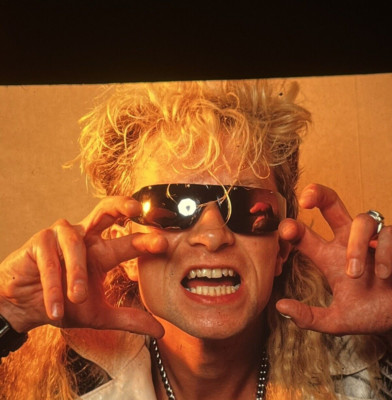 John Fraser Binnie Photograph Kerrang Ray Palmer Archive Transparency c. 1980s