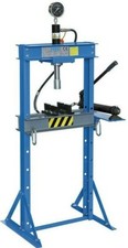 Pressa idraulica oleodinamica manuale pistone mobile 12 T Ton Fervi per officina