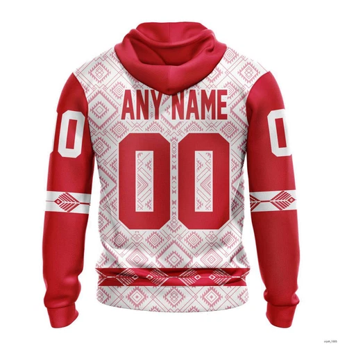 Personalized Chicago Blackhawks Special Native Heritage Design Hoodie