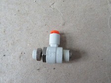 SMC Flow Control Push Fitting Elbow 1/8" Tube x 1/8" NPT AS2201F-N01-01S speed