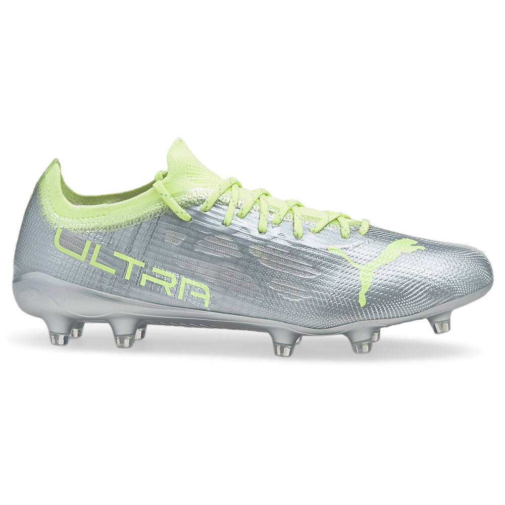 Футбольные бутсы Puma Ultra 1.4 Metallic Firm Ground Женские серебристые