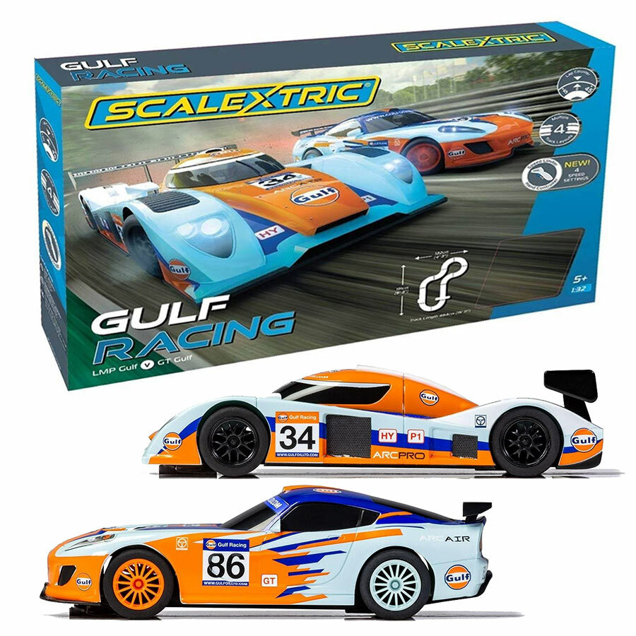 scalextric gulf racing