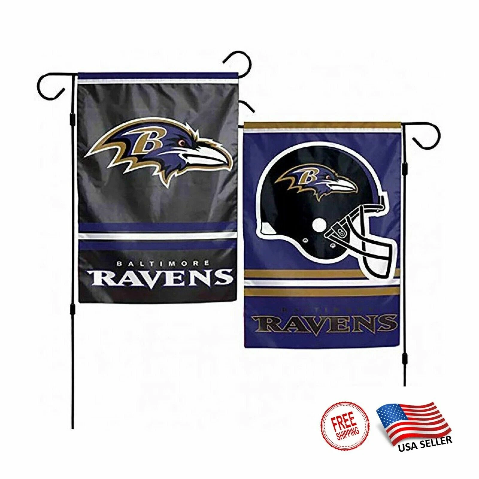 Baltimore Ravens GardenYard Banner Flag
