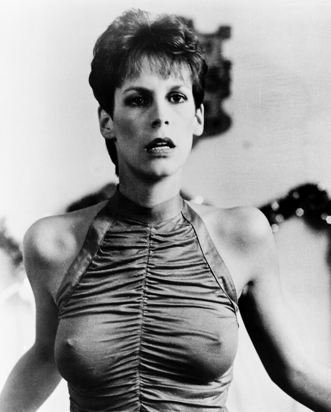 lace halter homecoming dress Trading Places Jamie Lee Curtis Busty Figure Hugging 16x20 Canvas Giclee, $69.99 Video test FF17