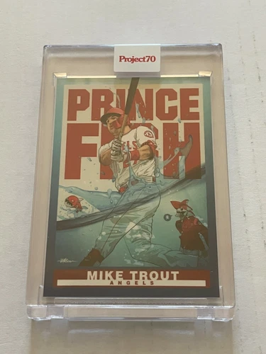 TP70 Topps Project 70 Mike Trout #290 Prince Fish QUICCS Angels 4,113 Print Run