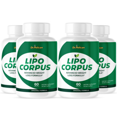 Lipo Corpus-Digestive Support- 4 Bottles- 240 Capsules