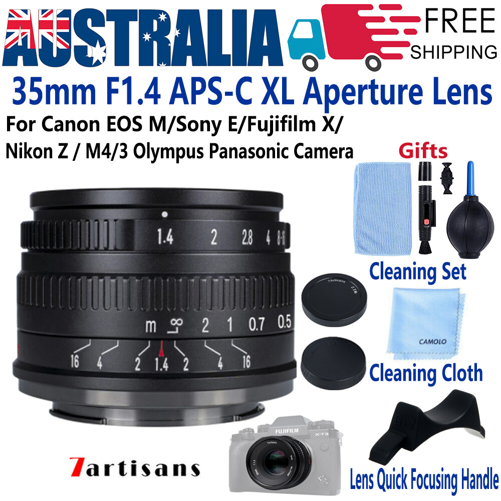 7artisans 35mm II Lens for Canon EOS Sony E Fujifilm X Nikon