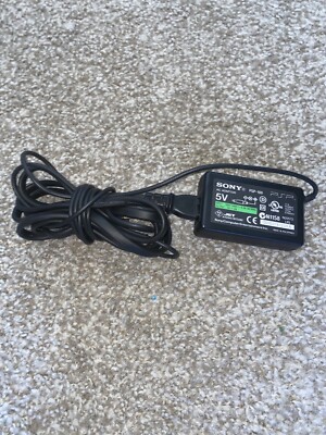 Genuine Sony PSP-100 AC Adapter Charger - 5V 2000mA For PSP 1001, 2001, 3001 Models
