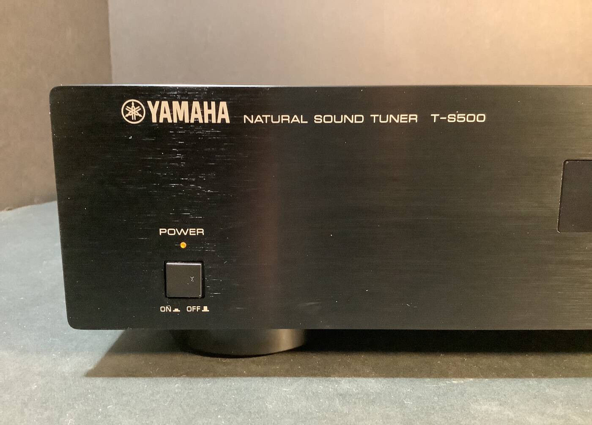 Yamaha T-S500 Black AM / FM Audio Stereo Tuner | eBay Yamaha T-S500 Black AM / FM Audio Stereo Tuner | eBay