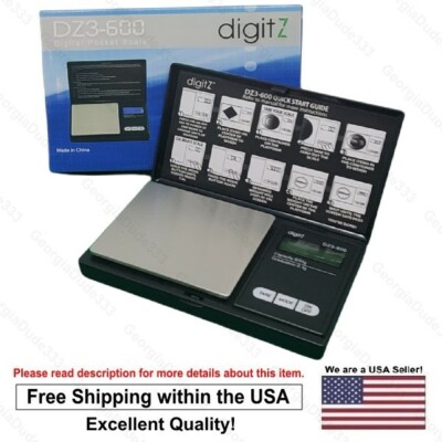 Digit Z Personal Portable Digital Nutrition Scale Compact Pocket Size DZ3-600