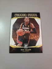 Ray Allen 2020-21 Panini Optic Winner Stays Ray Allen Basketball Card #17 Heat