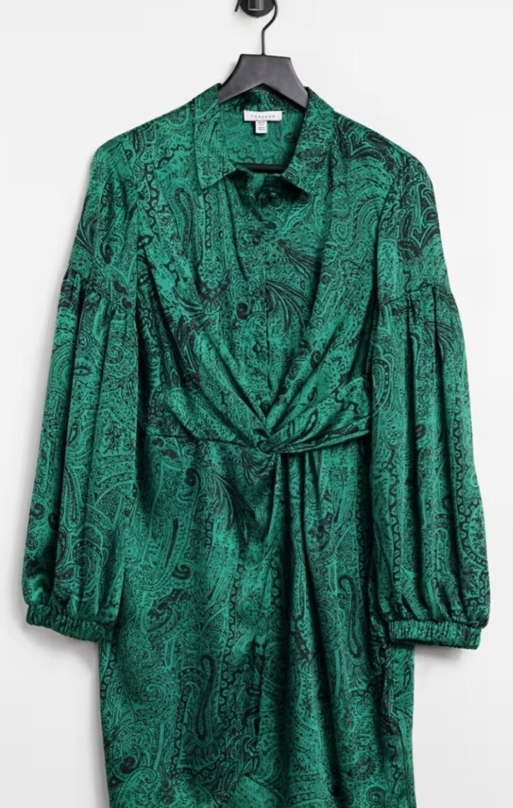 green emerald velvet dress Rent Topshop Disco Sequin Midi Dress In Bright Green main image 1