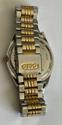 Vintage Octo Quartz Watch Spanish Date Swiss 7 Jewels Original
