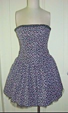 Vintage Jessica Mcclintock Strapless Party Puffy Twirl Tulle dress Womens 4 USA