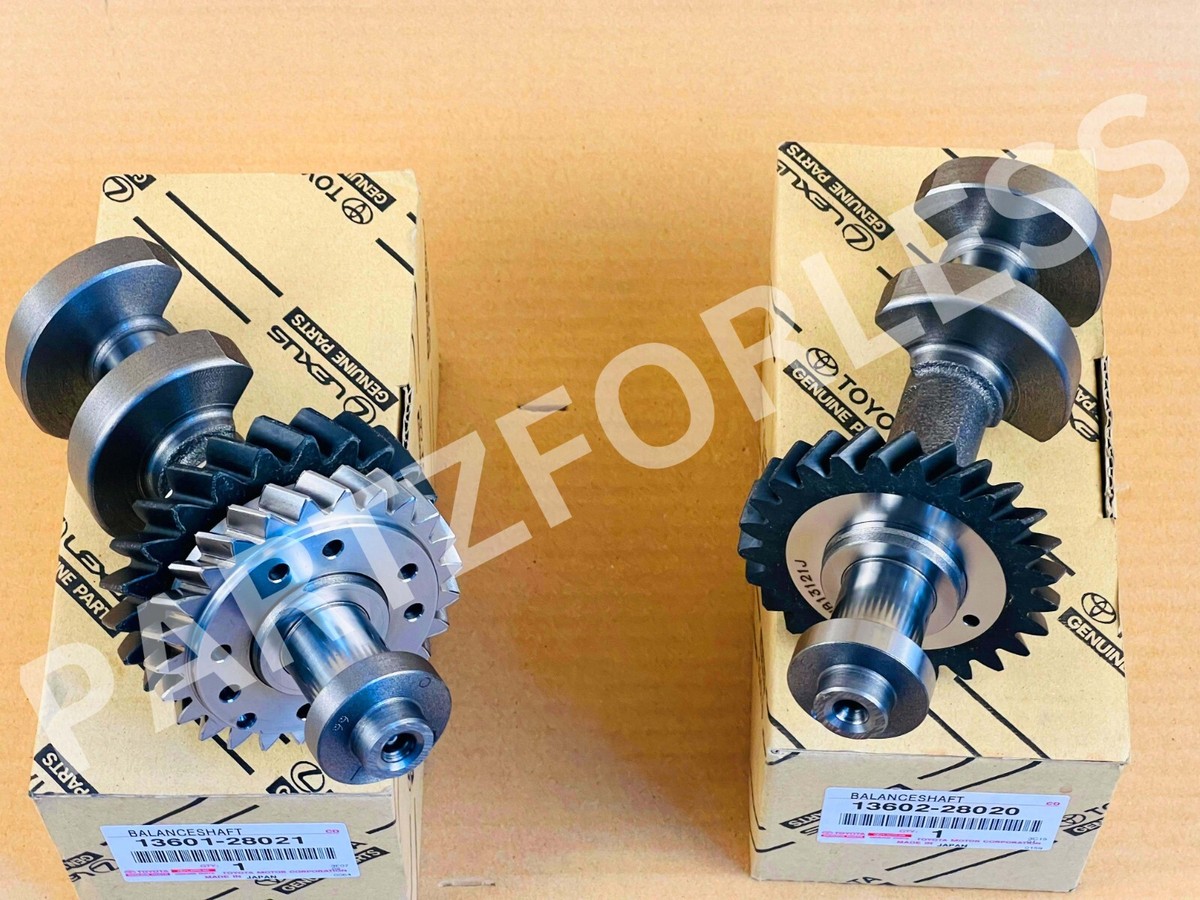 13601-28021 13602-28020 TOYOTA GENUINE BALANCE SHAFT SET NO.1 & NO