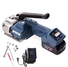 Akku Umreifungsmaschine Umreifungsgerät Strapping Band Tool für PET PP 13-16mm