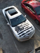 American Flag Vinyl Decal Graphics Hood Roof Side For Truck Car Suv Rv Trailer