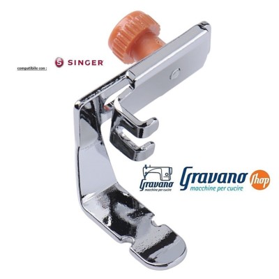 Singer Slant Teflon Leather Foot Non Stick 301,301A,401,401A,600,700,2000