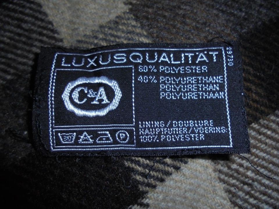 Mantel ❤ Herren Wollmantel Y2K Ganzjahresmantel Gr. 52 Luxusqualität Vintage - Bild 3 von 4