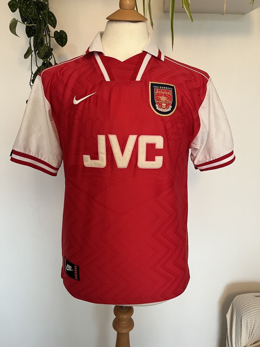 Arsenal 1996-97 Home Nike Football Shirt Size S | eBay UK