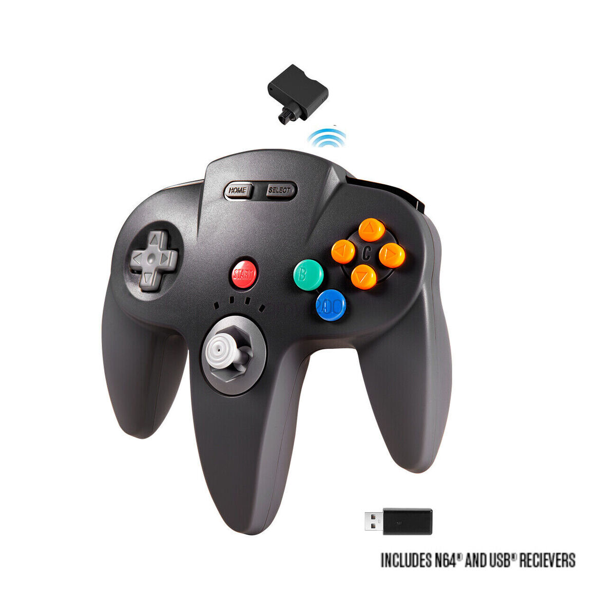 Controle Classico Nintendo 64 Usb Com Fio, Pc,mac E Switch ! - R$ 130